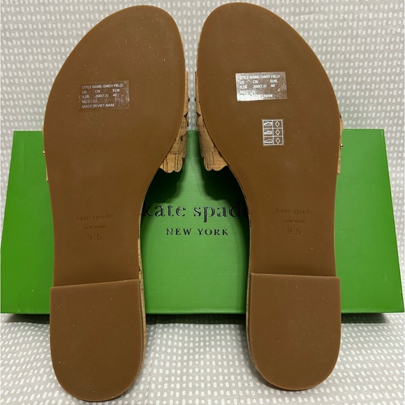 Kate Spade New York Daisy Field Cork Sandals - Picture 8 of 9